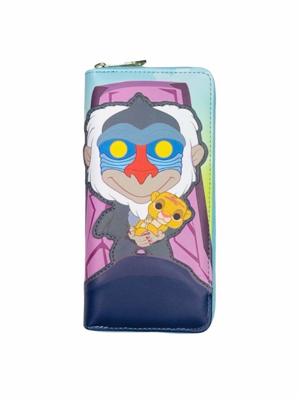 Loungefly x Disney The Lion King Zip Around Wallet - 8” x 4” x 1.5”
